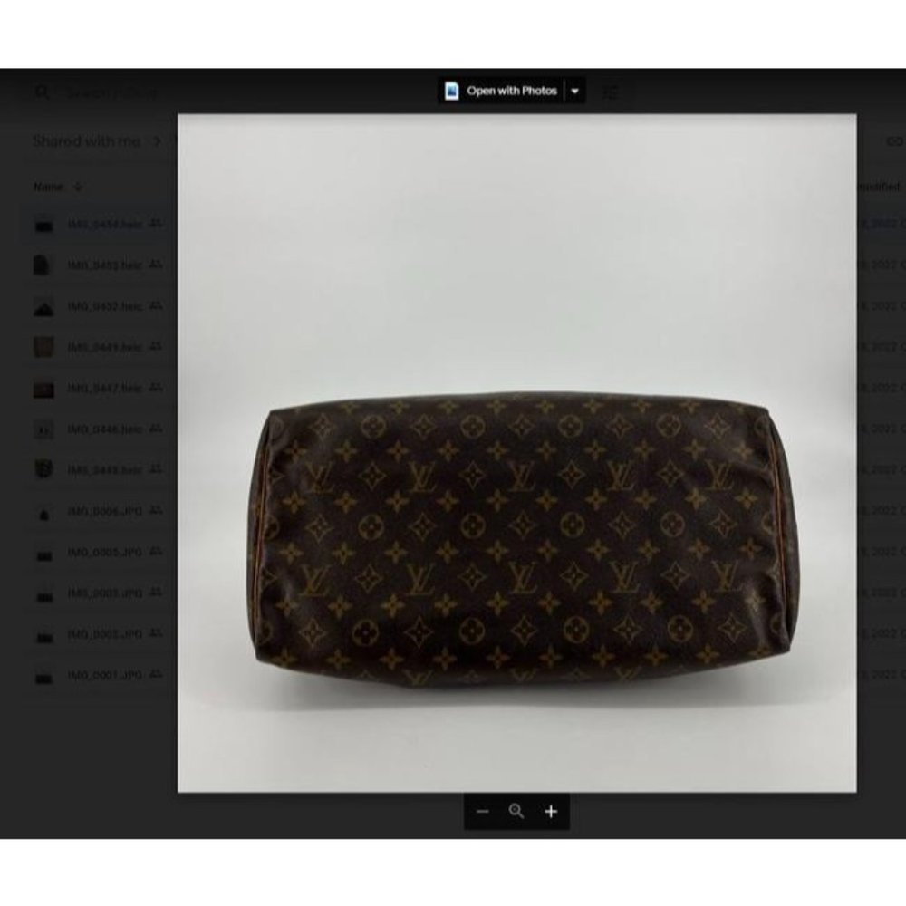 AUTHENTIC Louis Vuitton Speedy 40 w lock - Picture 6 of 10
